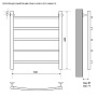 полотенцесушитель MELODIA Classica Eco 50х60 П5 MTRCO5060 - №1