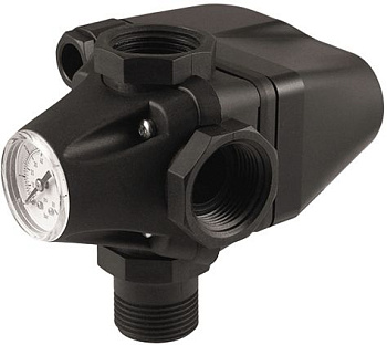 реле давления JEMIX XPD-2-3W в компл. с 5-выв. переходн. и манометром, ВР (1,4-2,8 bar,класс IP-54)