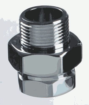 американка прямая 3/4" (комплект 2 штуки)