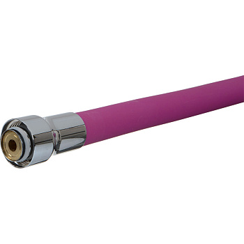излив гибкий LUXE с лейкой "колокольчик" фиолетовый 49см MELODIA MKP20903 - №5