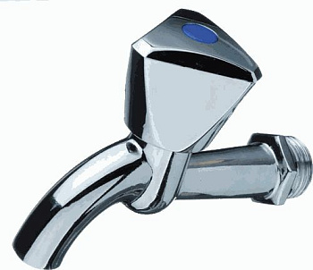 кран водоразборный вентильный TRm 1/2" (дачный) хром 33851