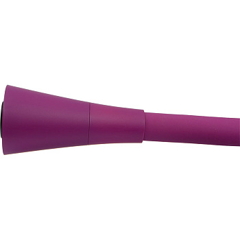 излив гибкий LUXE с лейкой "колокольчик" фиолетовый 49см MELODIA MKP20903 - №2
