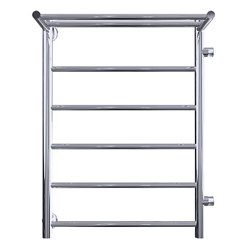 полотенцесушитель MELODIA Shelf 50х80х1" П6 м/о 50 бок.подкл. правое с полкой MTRSH5080 - №1
