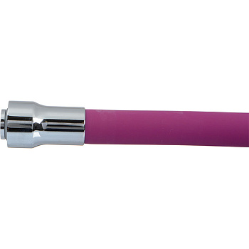 излив гибкий LUXE с лейкой "колокольчик" фиолетовый 49см MELODIA MKP20903 - №4