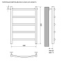 полотенцесушитель MELODIA Classica Eco 40х60 П5 MTRCO4060 - №1
