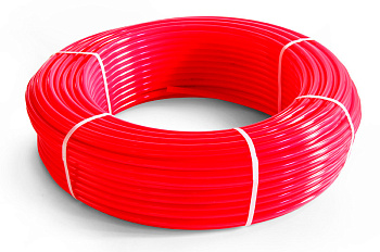 труба PE-Xa для тепл. пола PRO AQUA 20х2,0 EVOH SDR10/S4,5 бухта 200 м (красная)
