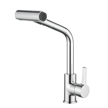 смеситель кухня LEDEME многофункциональный, хром L4099-4